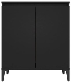 Credenza nera 60x35x70 cm in truciolato