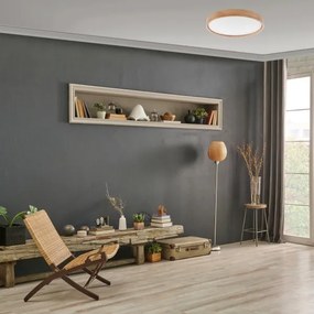 Brilagi - Lampada LED da soffitto MANAROLA SMART 36W 230V con telecomando Tuya