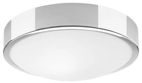 Plafoniera JONAS 1xE27/60W/230V diametro 26 cm cromo lucido