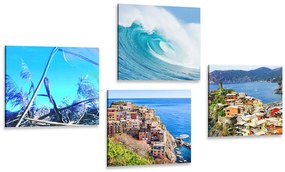 Set di quadri – Per gli amanti del mare