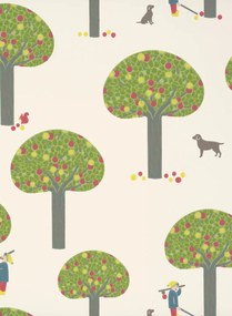 Little Greene Tapete Rodney Street - Sage & Onions