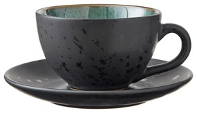 Tazzine in set nere/blu scuro in ceramica 4 pz 240 ml Gastro Black/Mix – Bitz