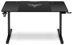 Scrivania Regolabile in Altezza Diablo X-Tensio 1400 Nero