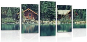 Quadri 5 pezzi – Parco Yoho in Canada