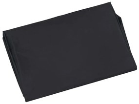 Telo Per Carrello Da Giardino Nero 81x41x40 Cm İn Tessuto /