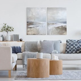 Set di quadri con elementi dipinti a mano 2 pz 50x70 cm Breeze – Styler