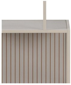 Libreria grigia 77x185x35 cm Seaford – Actona