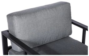 Poltrona da giardino grigio grafite Bellisima Bellissima - Bonami Selection