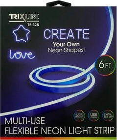 LED Striscia flessibile NEON LED/5V USB 1,8 m blu