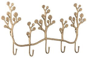 Attaccapanni da parete dorato in metallo 57 cm Padova – Bloomingville