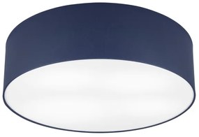 Plafoniera SIRJA PASTEL DOUBLE 4xE27/15W/230V diametro 45 cm blu scuro