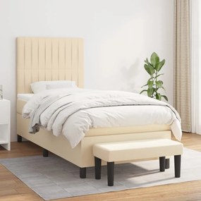 Giroletto A Molle Con Materasso Crema 80x200 Cm İntessuto /