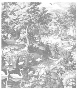 KEK Amsterdam Carta da parati panoramica Engraved Landscapes 13 - S
