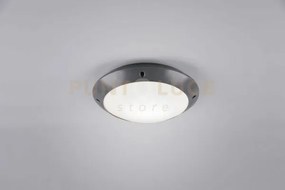 Camaro plafoniera da esterno metacrilato antracite d. 26cm ip54 1 l...