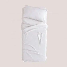 Coperta Multiuso In Cotone Waffle (150x220 Cm) Bimba Bianco - Sklum