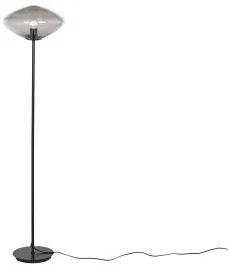 Lampada da Terra Home ESPRIT Grigio Metallo Cristallo 50 W 220 V 39 x 39 x 150 cm