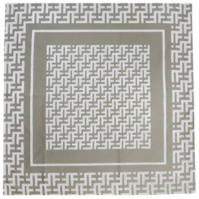 Tovaglia Gobelin Glamour beige 90x90 cm Chenille IT105