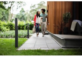 Philips 16489/93/P3 - Colonna da esterno STRATOSPHERE 2xLED/4,5W IP44