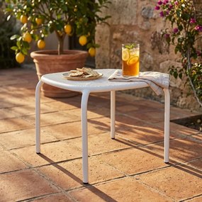 MIDDLE - tavolo da giardino in acciaio