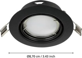 Eglo 900751 - Luce LED da incasso PENETO 1xGU10/4,6W/230V