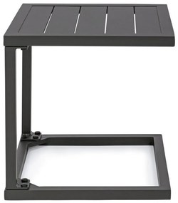 Tavolino HILDE antracite 40×40 cm