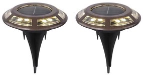 Globo 36415-2 - SET 2x Lampada LED solare SOLAR LED/0,72W/3V 3200K IP44