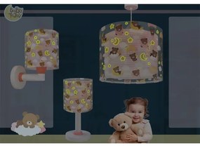 Dalber 41571S - Lampada LED per bambini BABY TEDDY 1xG4/4W/230V rosa