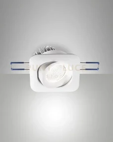 Sigma system incasso quadrato orientabile a led 7w 3000k 800lm ip40
