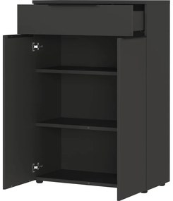 Cassettiera alta antracite 81x120 cm Mailand - Germania