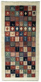 Gabbeh Tappeto persiano 230 x 120 (Iran) Annodato A Mano