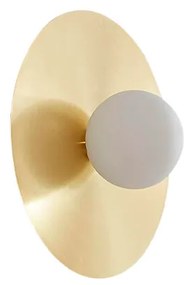 Lindby - Zain Applique da Parete Gold/White Lindby