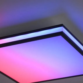 JUST LIGHT. 14110-18-LED RGBW Lampada dimmerabile MARIO BLACK LED/19,5W/230V+RC