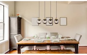 Globo 15860-4H - Lampadario a sospensione con filo POTTER 4xE27/25W/230V