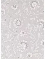Tapete Bavilles von Nina Campbell - Grey/ Chalk