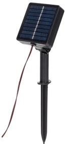 Aigostar - Catena LED solare 72xLED/4m IP65 300 mAh bianco caldo rami dell'albero