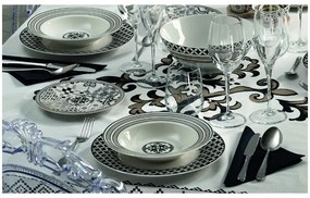 Set di piatti in porcellana da 18 pezzi Alhambra - Brandani