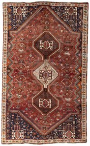 Shiraz Tappeto persiano 290 x 180 Rosso (Iran) Annodato A Mano