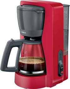 Bosch - caffettiera con filtro 15 tazze 1200w rossa/nera - TKA2M114