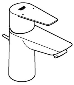 GROHE 32819001 - Miscelatore per lavabo BAUEDGE 147 mm cromo lucido