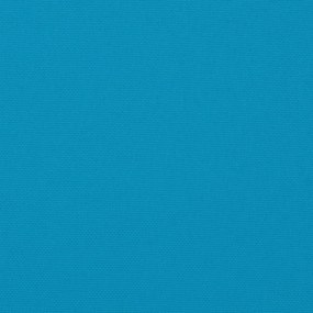 Cuscino per Lettino Blu 186x58x3 cm in Tessuto Oxford