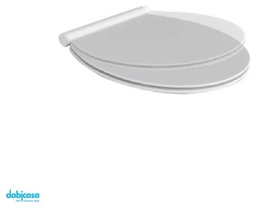 Azzurra Ceramica "Fast" Copriwater Frizionato Soft-Close Bianco Lucido