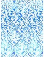 Tapete Arabesque von Designers Guild - Cobalt