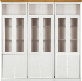 Vetrina in legno di pino bianco 518x223 cm Anita - Støraa