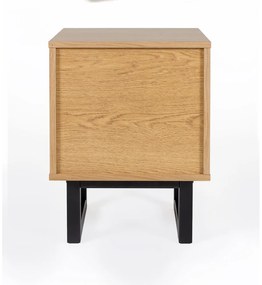 Comodino in rovere Camden Diamond Mora - Woodman