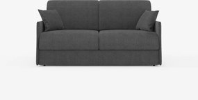 Evans divano letto matrimoniale sfoderabile - design compatto e vano porta guanciali in tessuto smacchiabile T23