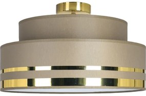 Plafoniera TAMI 1xE27/60W/230V marrone/oro