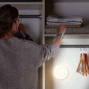 Rabalux 5730 - Lampada notturna LED con sensore MILO LED/0,5W/3xAAA 4000K