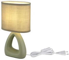 Globo 21731BG - Lampada da tavolo  TRIANGLE 1xE14/40W/230V verde