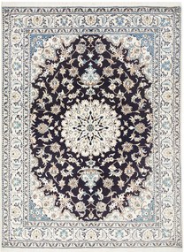 Nain Tappeto persiano 230x170 Blu (Iran) Annodato A Mano