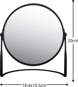 Specchio per make-up con ingrandimento (con ingrandimento 5x) ø 18 cm Akira – Spirella